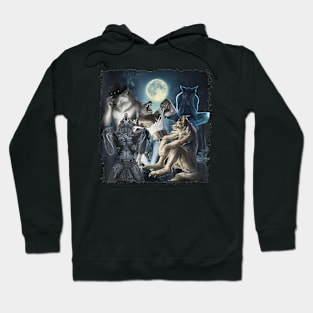 Wolf Ripping Werewolf Alpha Wolf Oddly Hoodie